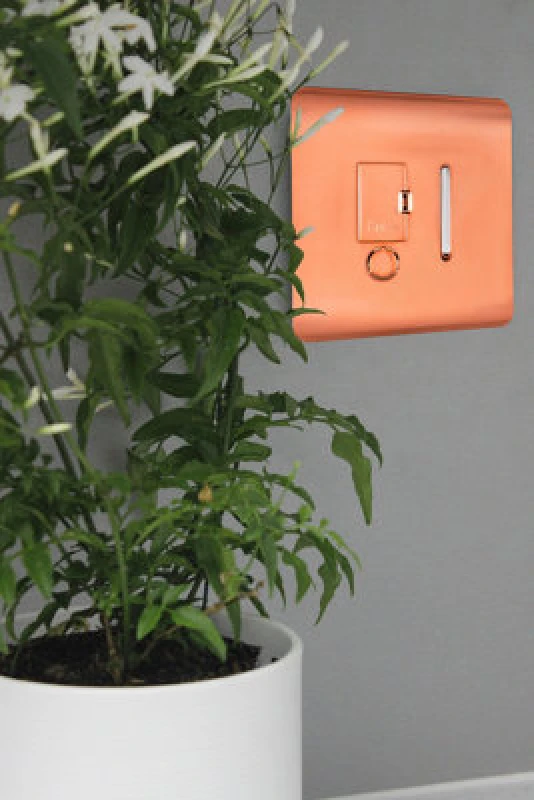 Image of Trendiswitch Copper 13 Amp Fused Spur With Flex Outlet