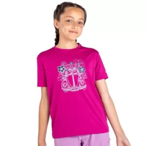 image of Dare 2b Boys Rightful Lightweight Wicking Graphic T Shirt 11-12 Years - Chest 75-79cm (Height 146-152cm)