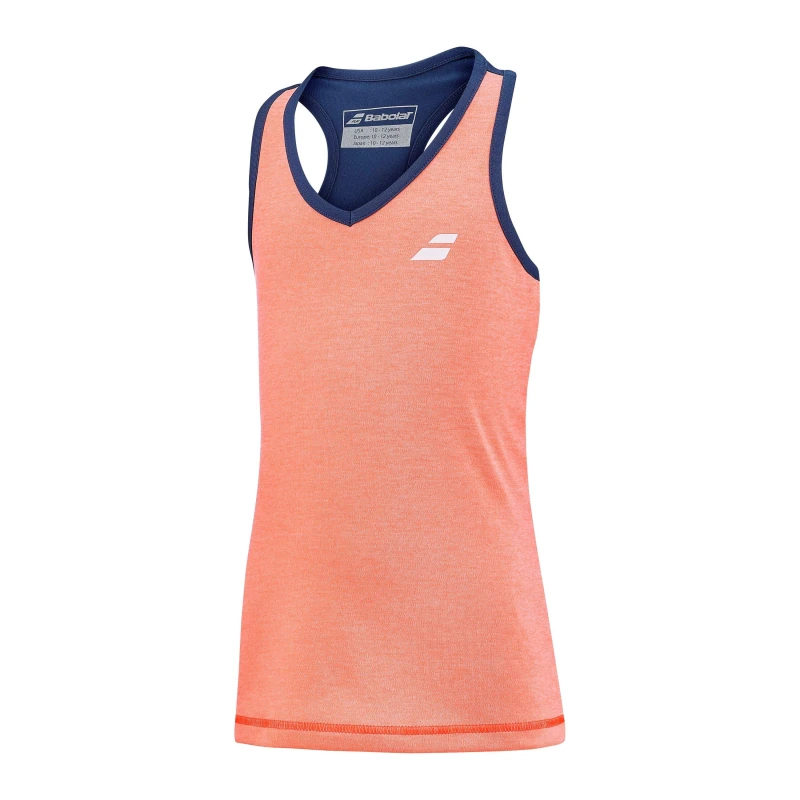 Image of Babolat Play Tennis Tank Top Juniors - Pink Pink 10 Years