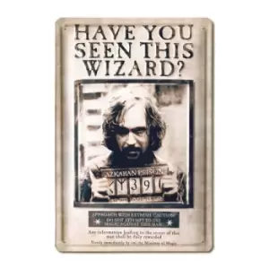 Image of Harry Potter 3D Tin Sign Have You Seen This Wizard 20 x 30 cm