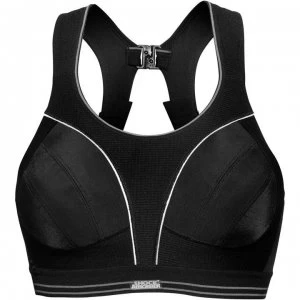 Image of Shock Absorber Run Padded Sports Bra - Black/SilverBSV