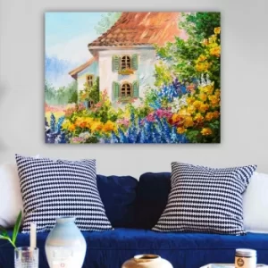 Image of 410266006_70100 Multicolor Decorative Canvas Painting