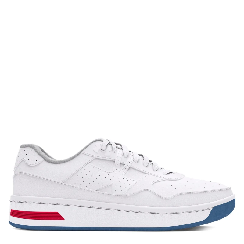 Image of Under Armour Womens Court Trainers White/White female 4 (37.5)