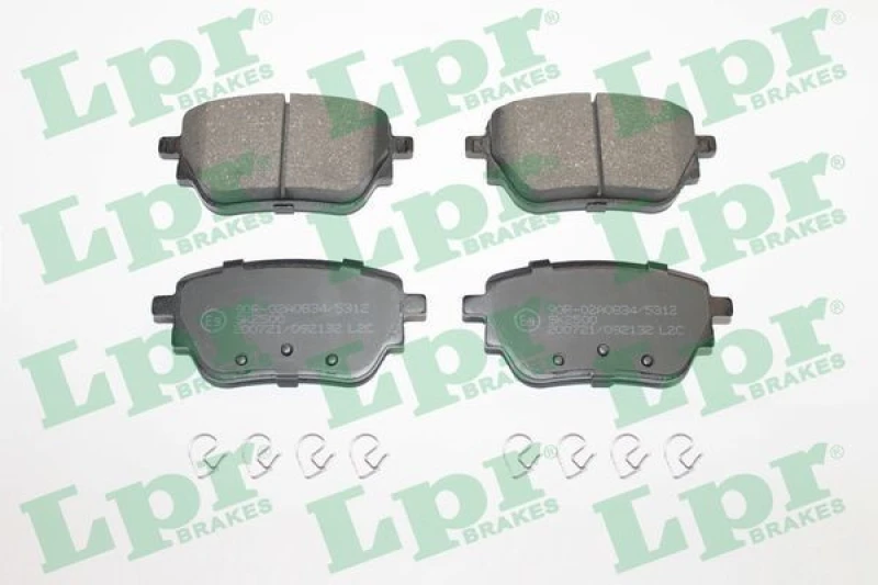 Image of LPR Brake pad set LPR 05P2132