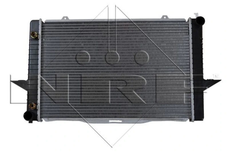 Image of NRF 519509 Engine radiator Brazed cooling fins, Aluminium, with mounting parts Aluminium Radiator,engine cooling (470)