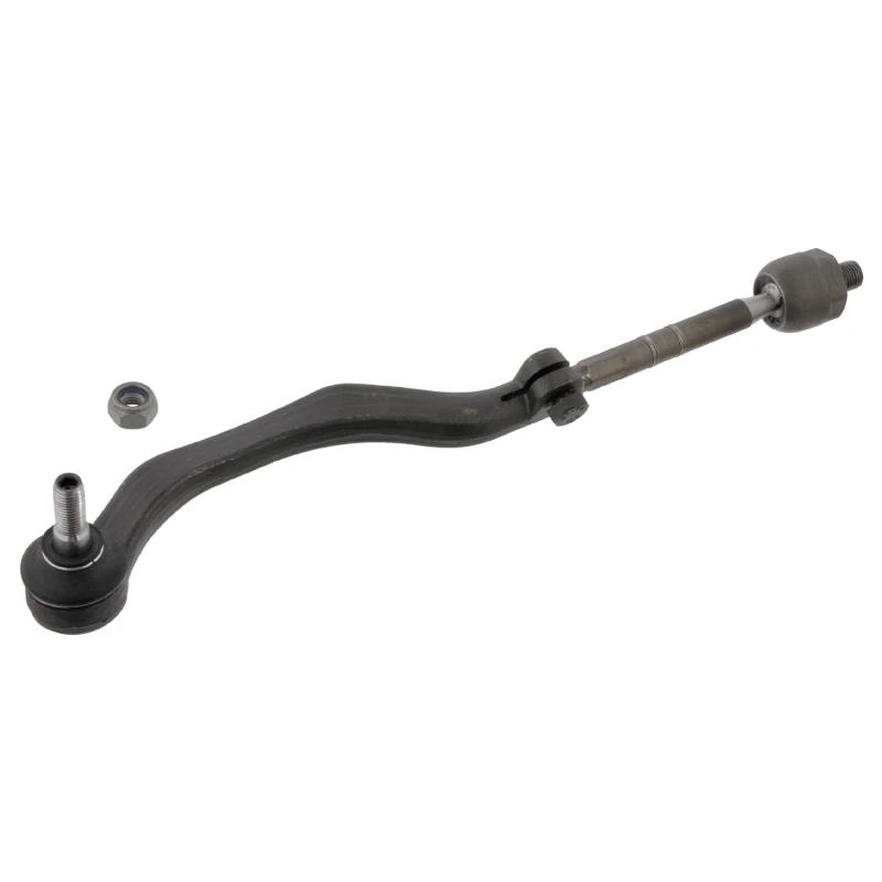 Image of FEBI BILSTEIN 34303 Tie Rod Front Axle Left, with lock nut Rod Assembly (284)