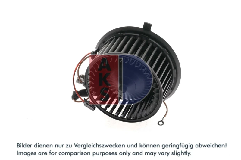 Image of AKS DASIS 740509N Blower Motor for left-hand drive vehicles Interior Blower (2669)