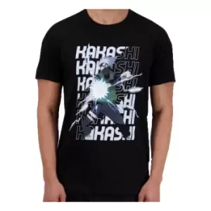 image of Naruto Shippuden T-Shirt Kakashi Size L