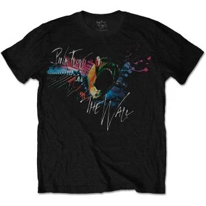Image of Pink Floyd - The Wall Head Banga Unisex Large T-Shirt - Black