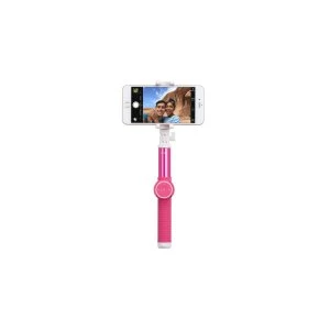 image of Momax Selfie Hero 100cm Extendable Handheld Monopod KMS7P - Pink