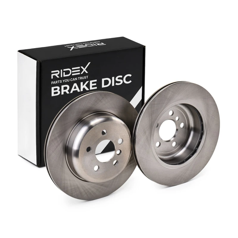Image of Brake disc RIDEX 82B1971