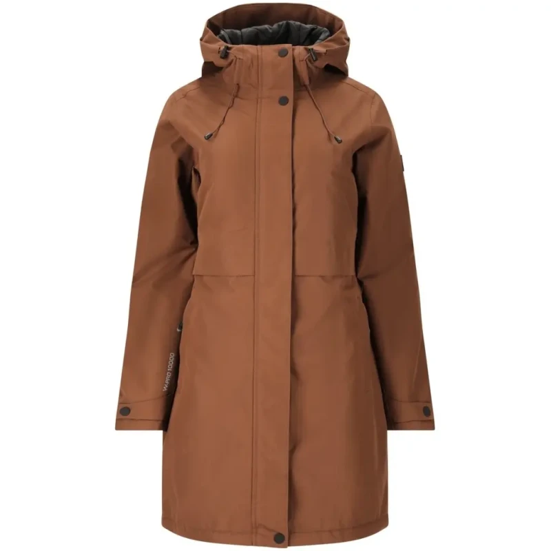 Image of Womens parka Whistler Mullie V2 10000 Orange Female 40