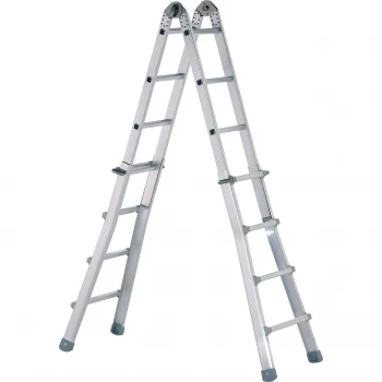 image of Zarges Z600 Industrial Telescopic Combination Ladder 5.3m