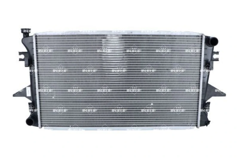 Image of NRF 56061 Engine radiator EASY FIT Brazed cooling fins, Aluminium, with mounting parts Aluminium Radiator,engine cooling (470)