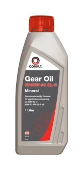 Image of EP80W-90 GL-5 Gear Oil - 1 Litre EP80901L COMMA