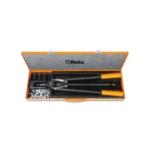 Image of Beta Tools 1742A/C Heavy Duty Riveting Pliers (Item 1742A/C) +60 Threaded Insets