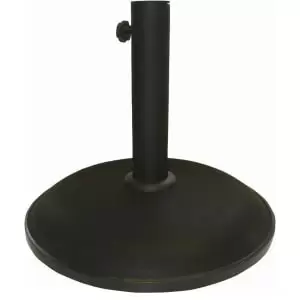 image of Sturdi Concrete 20kg Parasol Base - Black