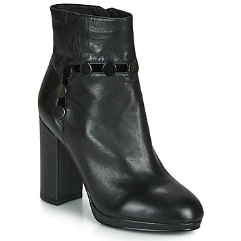Image of Cafe Noir GLORIA womens Low Ankle Boots in Black,5.5,6.5,7
