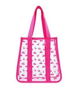 image of Accessorize Girls Cherry Jelly Shopper Bag - Multi