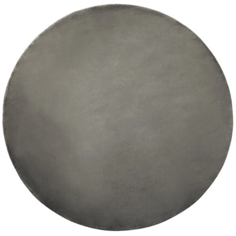 Image of Beliani Rug Gesi Ii Dark Grey 140 Cm Viscose