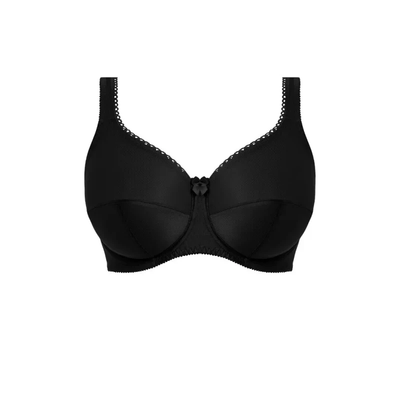 Image of Fantasie Fantasie Cotton Lined Speciality Bra Blk Black - Fantasie - Size: 34D Black Female 34D GU29529