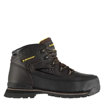 Image of Dunlop Kentucky Mens Steel Toe Cap Safety Boots - Brown