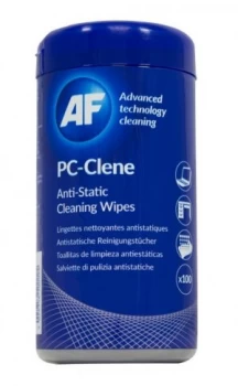 image of AF PC-Clene Anti Static Cleaning Wipes (100 Wipes)