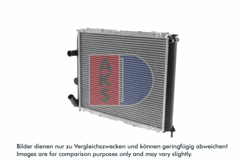 Image of AKS DASIS 181800N Engine radiator Aluminium, Brazed cooling fins Radiator,engine cooling (470)