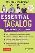 Image of essential tagalog phrasebook and dictionary start conversing in tagalog imm