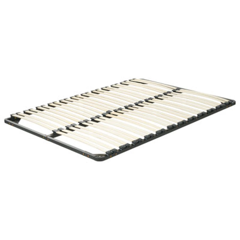 Image of Beliani Slatted Bed Base Combourg 140 X 200 Cm (Eu Double)