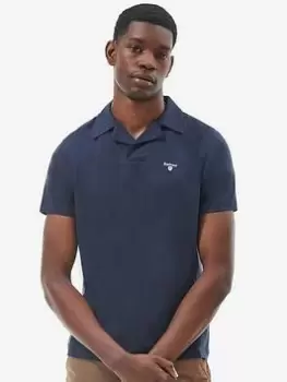 Image of Barbour Consett Polo Shirt - Navy, Size S, Men