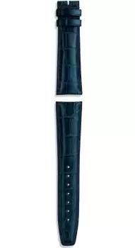 Image of IWC Strap Alligator Blue For Folding Clasp XS