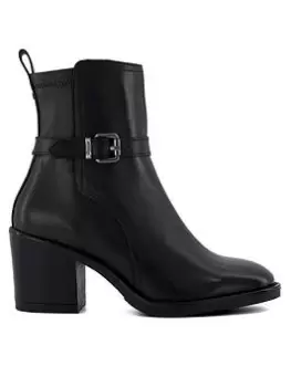 image of Dune London Dune London Prance Ankle Boots - Black, Size 5, Women