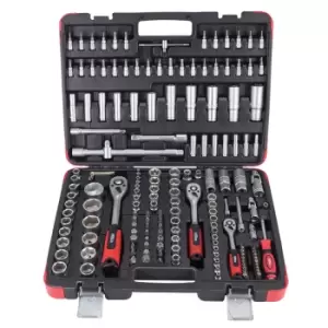 Image of Hilka 171 Piece 1/4-Inch, 3/8-Inch & 1/2-Inch Dr Socket Set