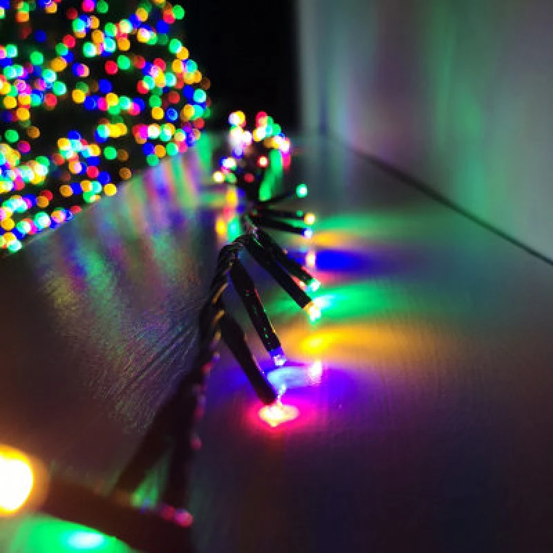 Image of Samuel Alexander 50M 2000 LED Treebrights Christmas String Lights With Timer In Multi-Coloured