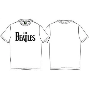 Image of The Beatles - Drop T Logo Kids 1 - 2 Years T-Shirt - White