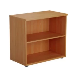 image of Jemini Wooden Bookcase 800x450x730mm Beech KF811206