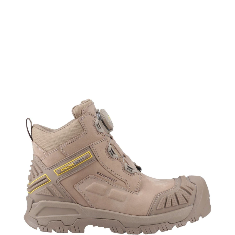 Image of Amblers Safety Amblers Safety Men 966 Demolition Safety Boot in Stone Size: 6.5 Stone 6.5 Male 5038601092167
