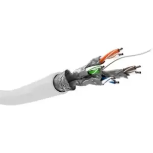 Image of Goobay S/FTP CAT 6 Network Cable - 100m - White