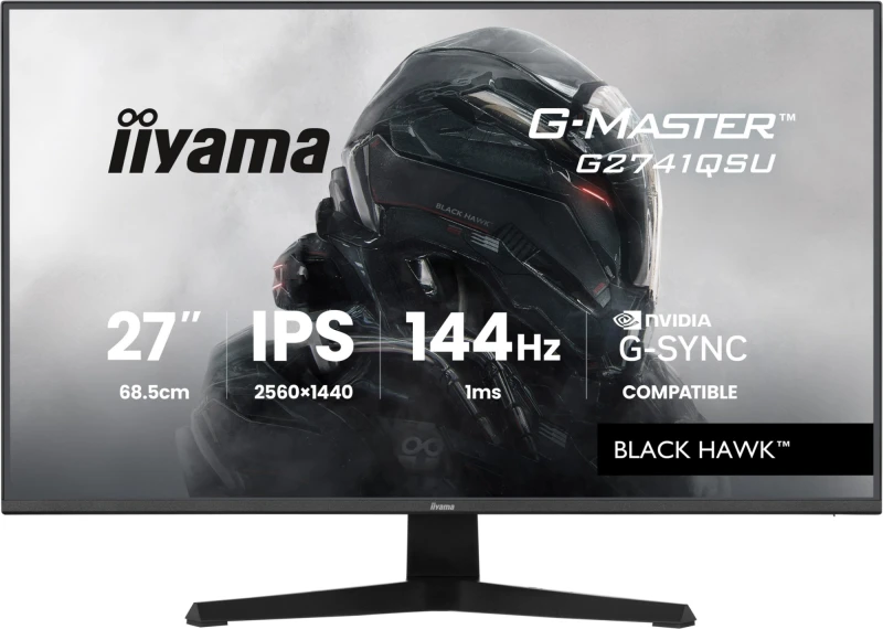 Image of iiyama G-MASTER G2741QSU-B1 computer monitor 68.6cm (27") 2560 x