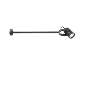 Image of Faro Slot - Outdoor LED Spotlight With Arm Black 14W 3000K IP65