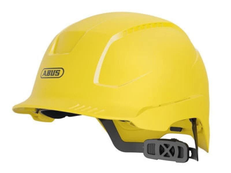 Image of Abus SCATOR-E Non Vented Safety Helmet Yellow 38483