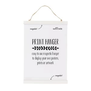 Image of Sass & Belle White Magnetic Poster Hanger