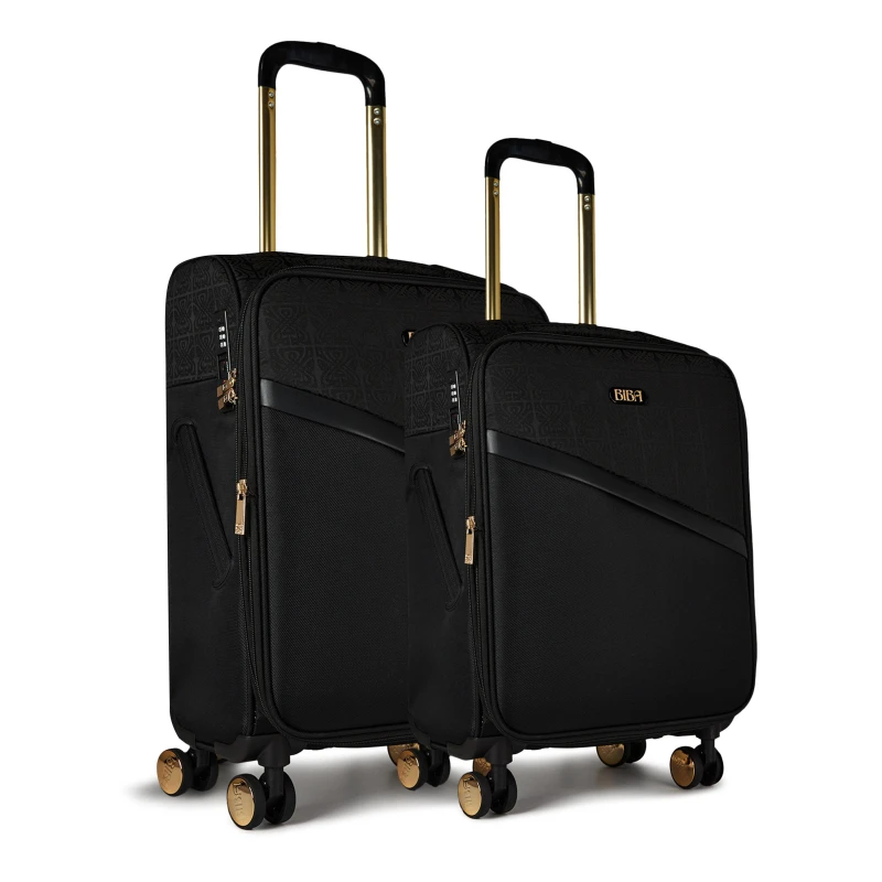 Image of Biba Biba Opulence Suitcase - Black 22in/56cm
