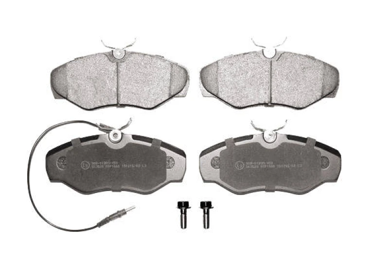 Image of LPR 05P1660 Brake pad set Brake Pad Set,disc brake (402)