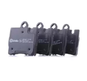 Image of BREMBO Brake pad set MERCEDES-BENZ P 50 042 0034200620,0034201920,0044209420 A0034200620,A0034201920,A0044209420