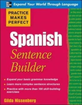 Image of Spanish Sentence Builder by Gilda Nissenberg Book