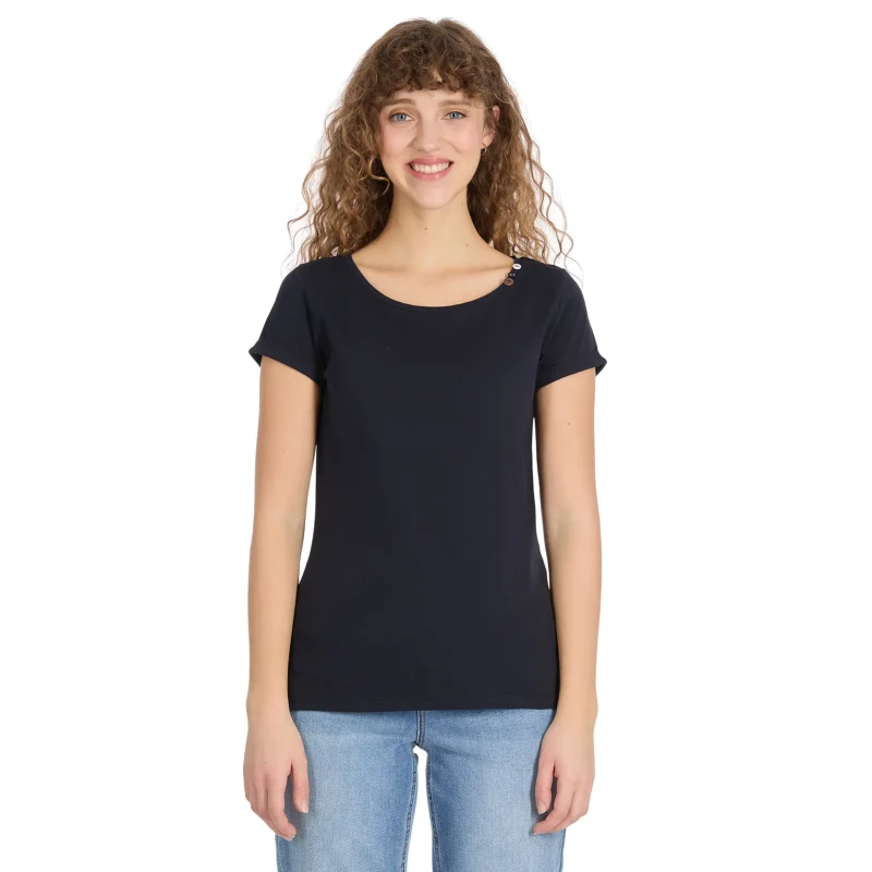 Image of Ragwear Womens T-Shirt Ragwear Fllorah Gots Bleu Female XL