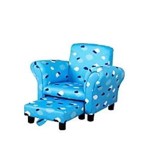 image of HOMCOM Kids Sofa 310-033BU Blue