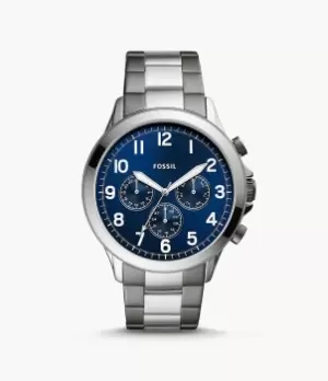 Image of Fossil Men Yorke Multifunction Two-Tone Stainless Steel Watch